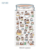 Molinta Sticker Sheet - I Love Coffee

Celebrate your love for cozy coffee moments with this charming Molinta sticker sheet. Featuring adorable illustrations in Molinta’s signature whimsical style, these stickers are perfect for decorating planners, journals, scrapbooks, and happy mail.

90x162mm
Material: PVC
Includes 1 sticker sheet
