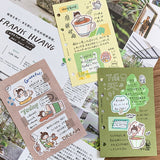 Molinta Sticker Sheet - I Love Coffee

Celebrate your love for cozy coffee moments with this charming Molinta sticker sheet. Featuring adorable illustrations in Molinta’s signature whimsical style, these stickers are perfect for decorating planners, journals, scrapbooks, and happy mail.

90x162mm
Material: PVC
Includes 1 sticker sheet