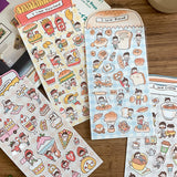 Molinta Sticker Sheet - I Love Fast Food

Celebrate your love for fast food with this charming Molinta sticker sheet. Featuring adorable illustrations in Molinta’s signature whimsical style, these stickers are perfect for decorating planners, journals, scrapbooks, and happy mail.

90x162mm
Material: Writing Paper
Includes 1 sticker sheet