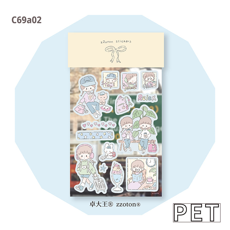 Molinta Sticker Sheet - Leisure Travel

&nbsp;Featuring adorable illustrations in Molinta’s signature whimsical style, these stickers are perfect for decorating planners, journals, scrapbooks, and happy mail.

105x148mm
Material: PVC or PET
Includes 1 sticker sheet