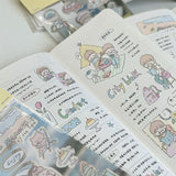 Molinta Sticker Sheet - Seaside Memories

&nbsp;Featuring adorable illustrations in Molinta’s signature whimsical style, these stickers are perfect for decorating planners, journals, scrapbooks, and happy mail.

105x148mm
Material: PVC or PET
Includes 1 sticker sheet