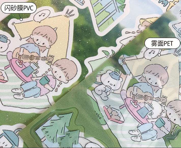 Molinta Sticker Sheet - Seaside Memories

&nbsp;Featuring adorable illustrations in Molinta’s signature whimsical style, these stickers are perfect for decorating planners, journals, scrapbooks, and happy mail.

105x148mm
Material: PVC or PET
Includes 1 sticker sheet