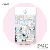 Molinta Sticker Sheet - Seaside Memories

&nbsp;Featuring adorable illustrations in Molinta’s signature whimsical style, these stickers are perfect for decorating planners, journals, scrapbooks, and happy mail.

105x148mm
Material: PVC or PET
Includes 1 sticker sheet
