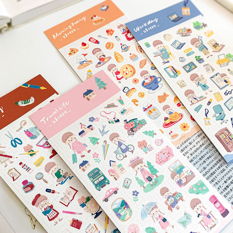 Molinta Sticker Sheet - Stationery – Little Craft Place