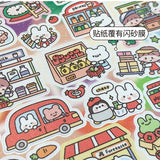 Molinta Sticker Sheet - Supermarket

Featuring an adorable collection of supermarket‑themed illustrations, this sticker sheet adds a lively, whimsical touch to planners, cards, photo albums, and creative projects. Each design is printed on durable PVC material for crisp colors and long‑lasting use.

137x125mm

Material: PVC
Includes 1 sticker sheet