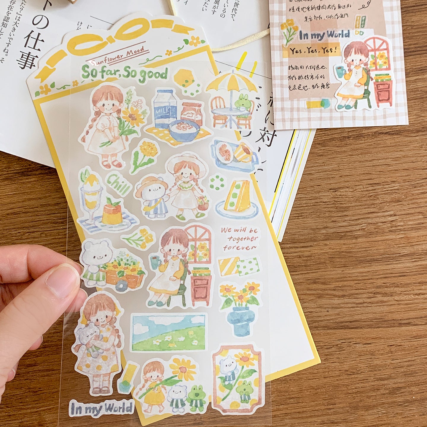 Molinta Sticker Sheet - Today's Mood Series – Little Craft Place