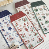 Featuring an adorable collection of tulip themed illustrations, this sticker sheet adds a sweet, romantic touch to planners, cards, photo albums, and creative projects. Each design is printed on durable PVC material for crisp colors and long‑lasting use.