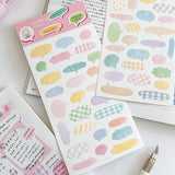 Featuring an adorable collection of different framing illustrations, this sticker sheet adds a personal, whimsical touch to planners, cards, photo albums, and creative projects. Each design is printed on durable kraft paper to incorporate your own little touches of writing!