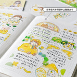 Molinta Sticker Sheet - Yellow

Celebrate your love for all things yellow with this charming Molinta sticker sheet. Featuring adorable illustrations in Molinta’s signature whimsical style, these stickers are perfect for decorating planners, journals, scrapbooks, and happy mail.

105x148mm
Material: Japanese Paper
Includes 1 sticker sheet