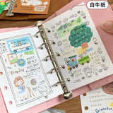 Molinta - White Sketch M5 Memo Sheets

Enjoy 30 sheets of these 3 adorable designs of different white sketches to add an authentic artistic touch to your journal!

Specifications: 67mmx105mm
Material: 100g white kraft paper
Number of pages: 30