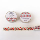 Molly Illustration - Red Scrolling Flower Decorative Washi Tape

This washi tape is my own original design.

Each decorative washi tape roll is 15mm wide and 10m in length and comes vacuum sealed in plastic with a matching sticker label.