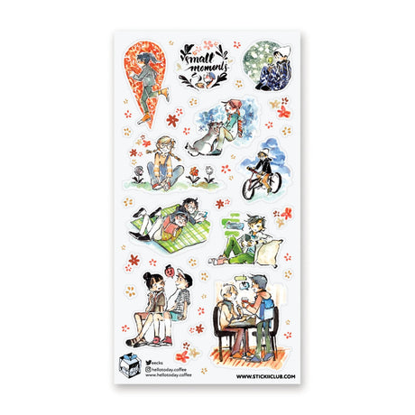 Small moments of joy✨ like petting dogs, sharing music, and chatting over coffee.
Art by: @hellotoday.coffee