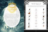 Explore the dark and macabre world of mythology and monsters with 500+ stickers, 50+ activity pages, puzzles, and trivia. 

With the Monsters, Mayhem, and Myths Sticker, Color & Activity Book, you can express both your creative and dark side with:

Exquisitely illustrated stickers: Use them to decorate envelopes, gift wrap, letters, scrapbooks, journals, or photo albums. On the backs of the sticker pages are quotes about various monsters and myths.
Creepy coloring pages, featuring line-drawn images of all k