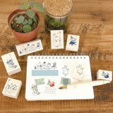 The Moomin Family Rubber Stamp