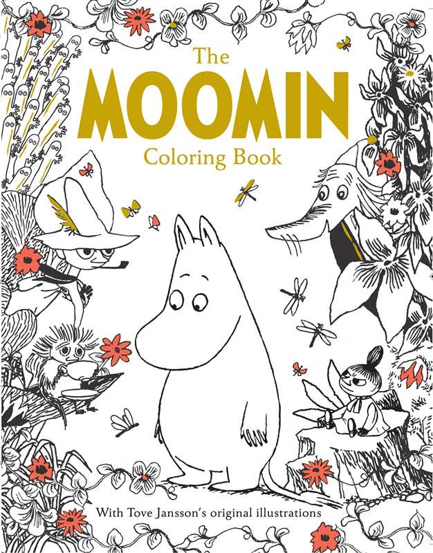 Moomin Coloring Book By Tove Jansson Little Craft Place moomin-coloring-book-by-tove-jansson-little-craft-place