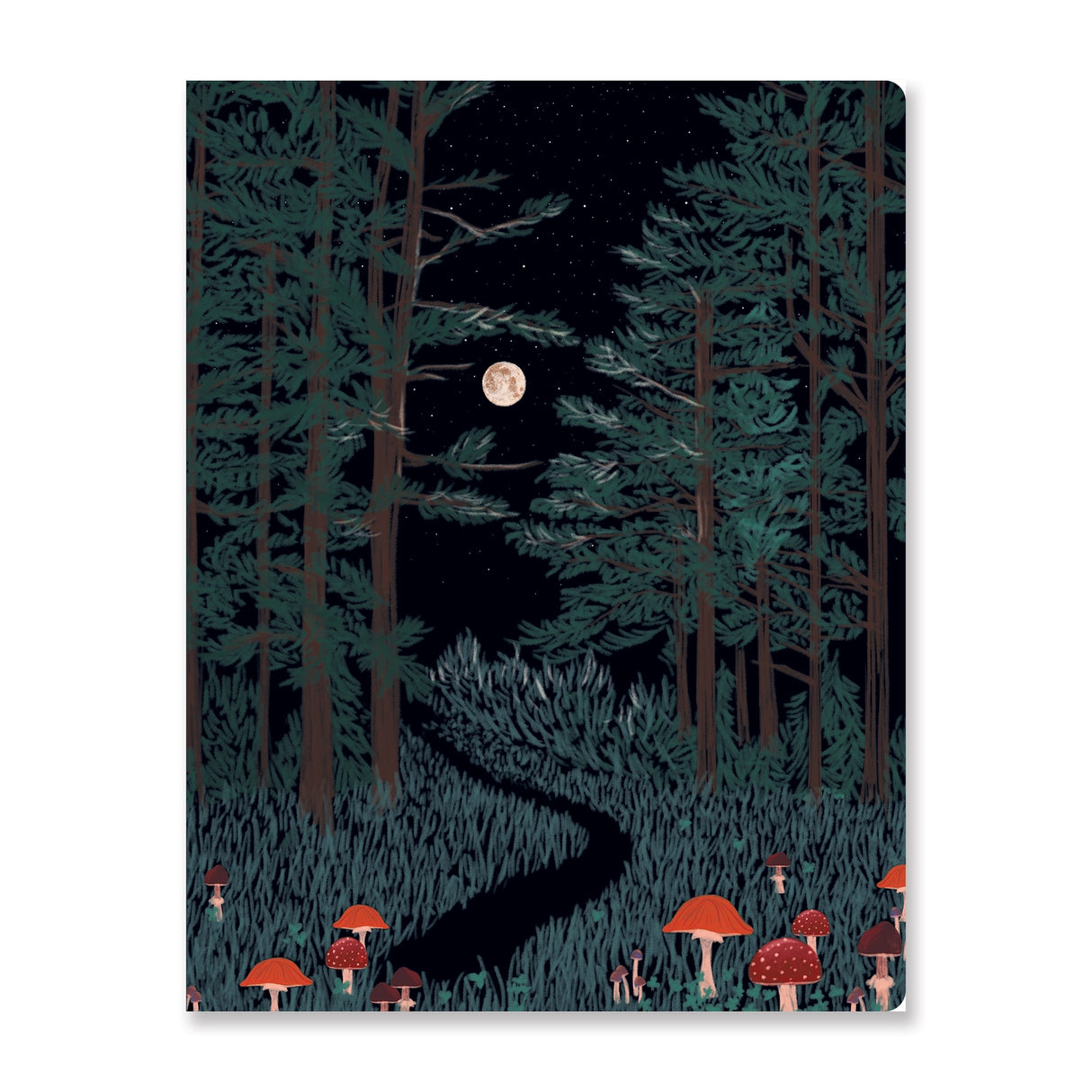 Moonrise Forest Hardcover Large Sketchbook