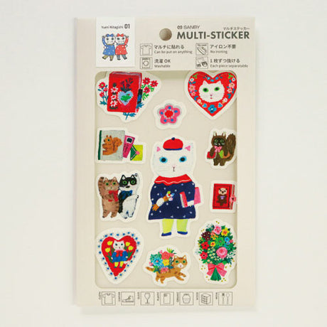 Multi-Sticker Yumi Kitagishi - Art Time