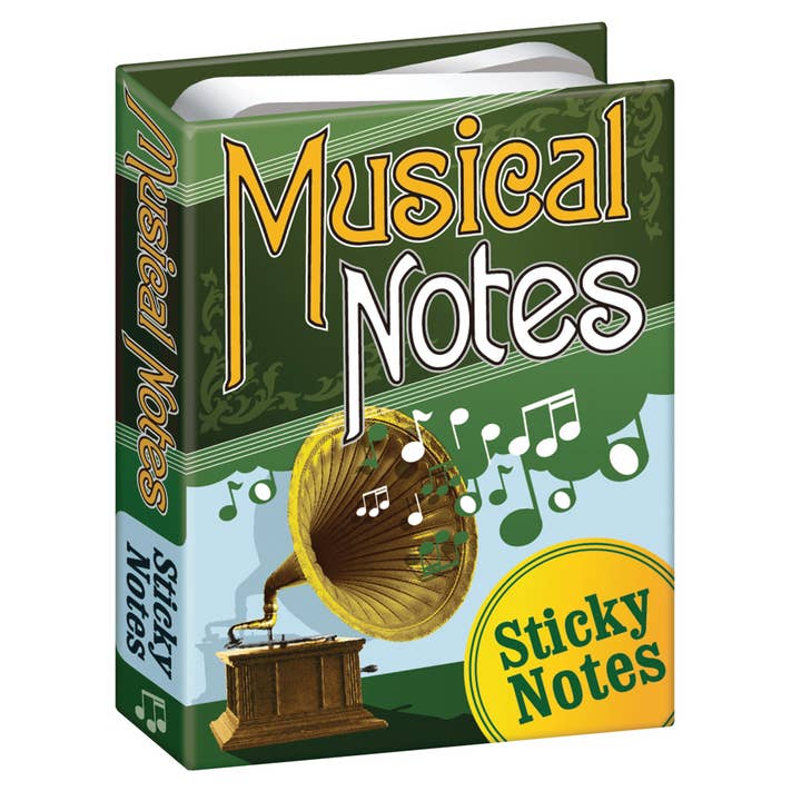 Musical Notes Sticky Notes