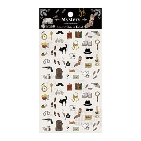 Mystery Sticker Sheet

This is a small size transparent material sticker that is easy to decorate in planners or journals. It contains two identical illustrations, so you can use it for preservation, matching, or sharing.

Sheet size: Length 150× Width 90mm
Includes 1 sticker sheet