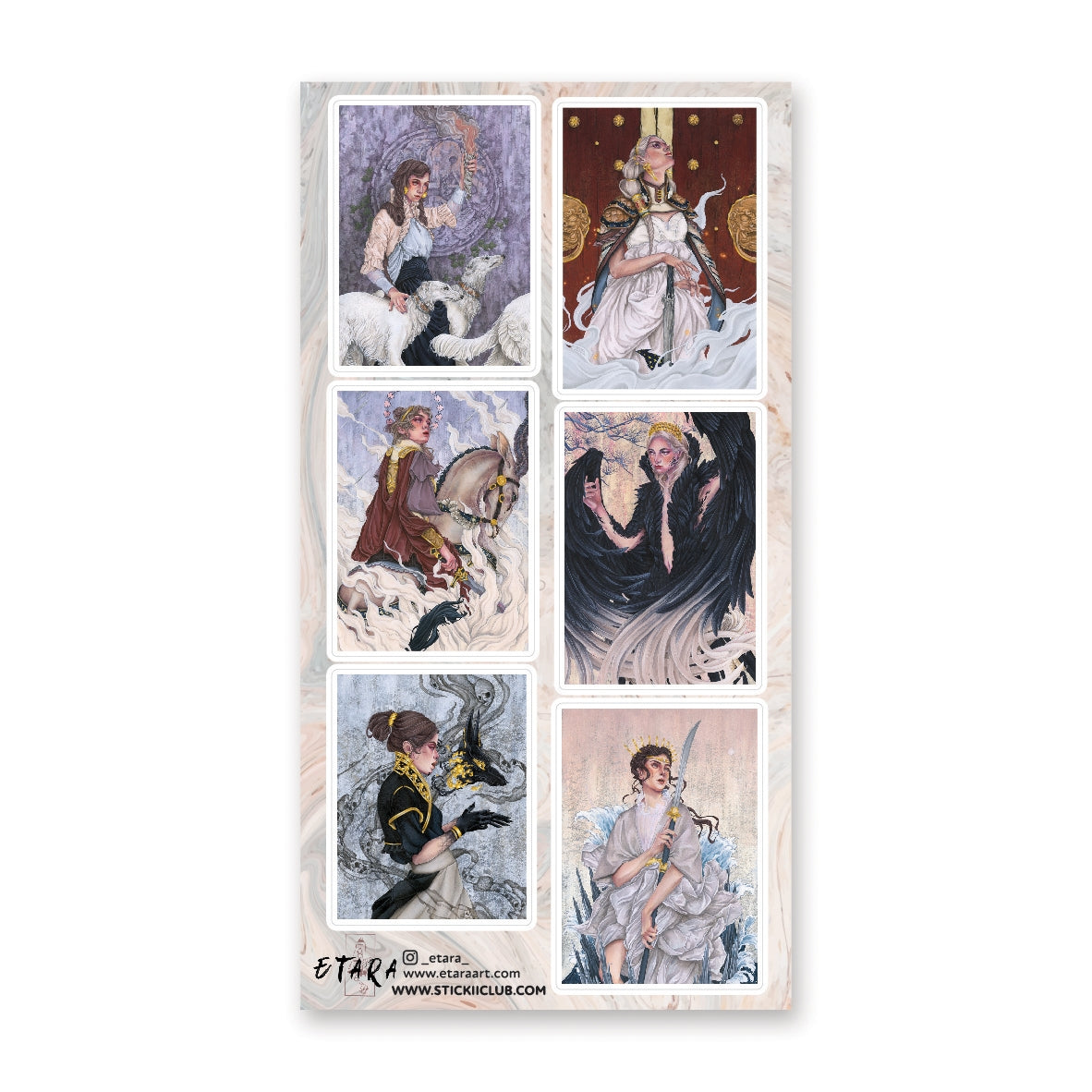 👑🔱 Rooted in ancient mythology @_etara_’s stunning portraits each tell a captivating story. 