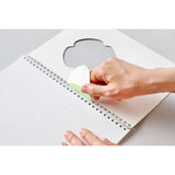 Maruman Cocochy A5 Notebook - Light Blue