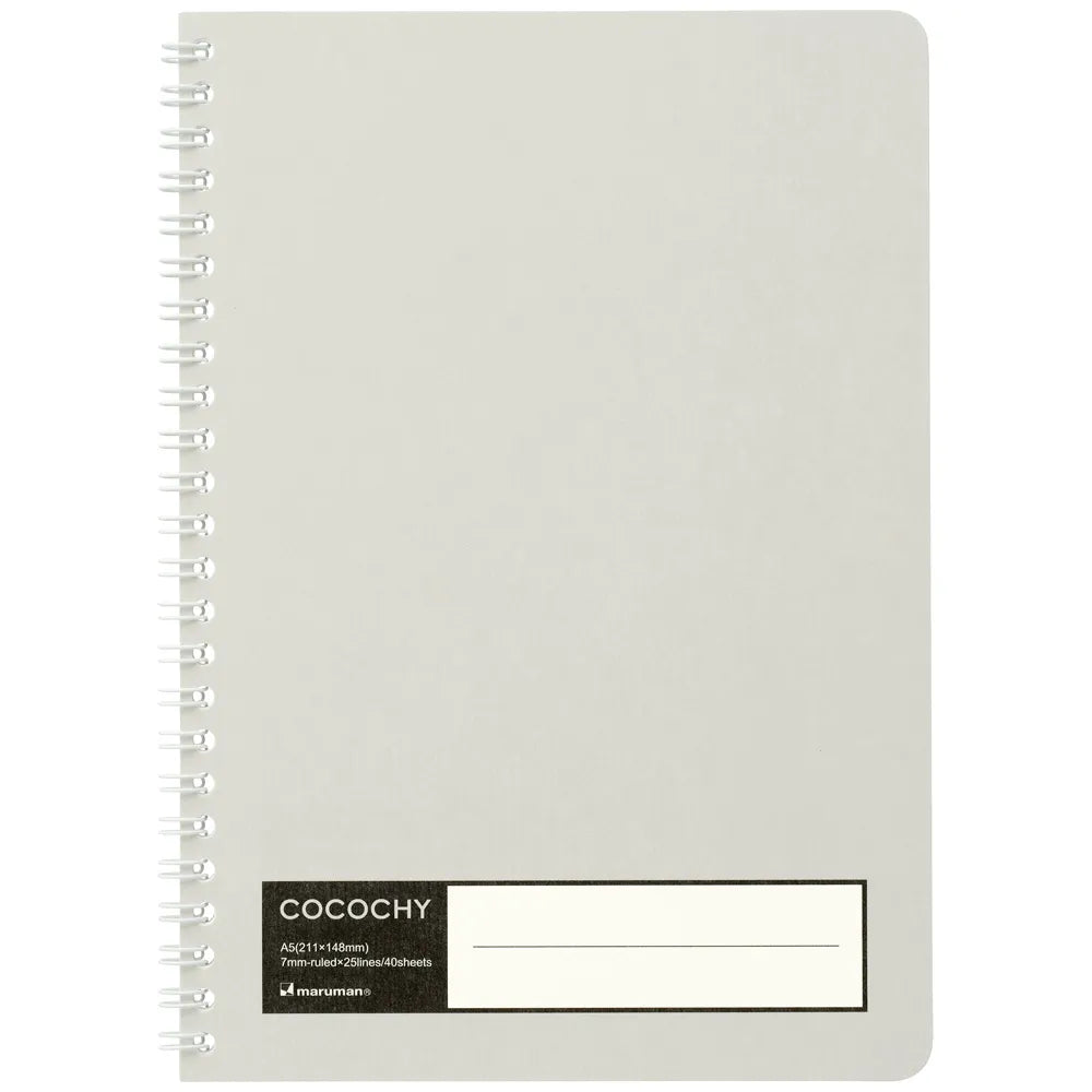 Maruman Cocochy A5 Notebook - Gray