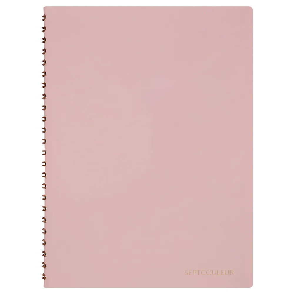 Maruman Septcouleur A5 Notebook - Limited Edition - Light Pink