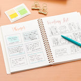 Maruman Septcouleur A5 Notebook - Clear Sky Blue