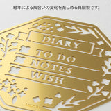 Midori Calendar Template Stencil - Wreath Motif