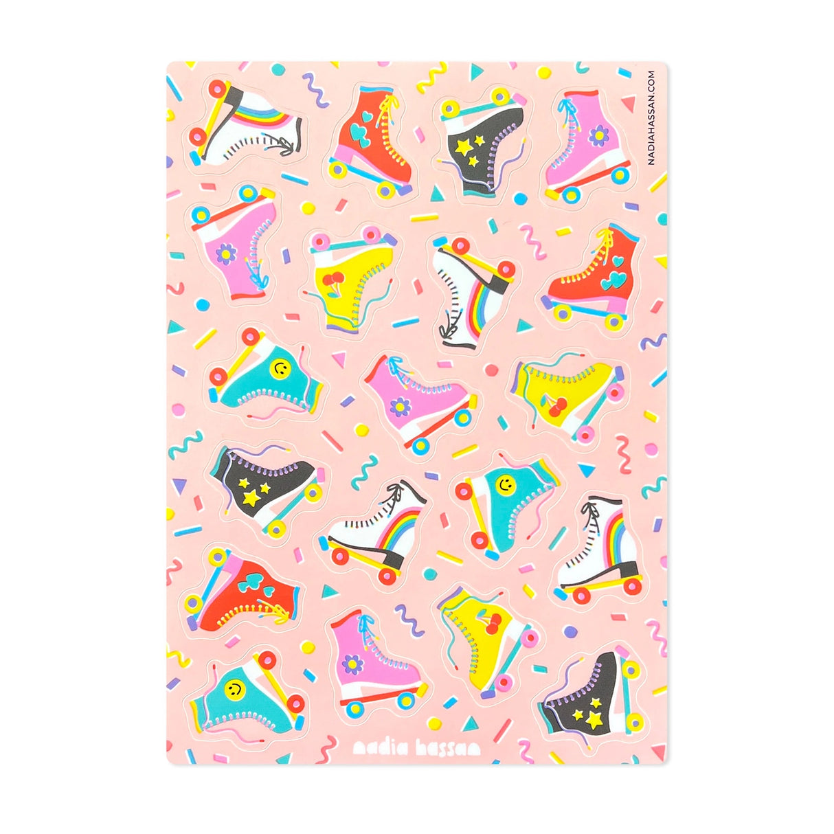 Nadia Hassan - Rollin' Away Sticker Sheet