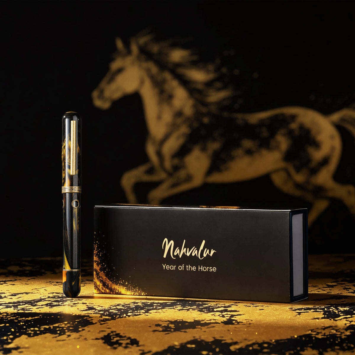 Today, we’re proud to unveil the next chapter in our annual tradition—shaped by the spirit of Lunar New Year and the promise of a fresh beginning:&nbsp;Nahvalur Pen of the Year: Horse&nbsp;— a special release created to honor momentum, resilience, and the kind of progress you can feel in every deliberate step forward.

Across Lunar New Year celebrations and Chinese Zodiac traditions, the Horse is often associated with strength, vitality, and the drive to move confidently into what’s next. It’s a symbol of f