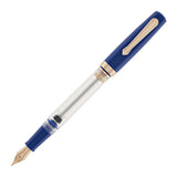 Featuring a transparent barrel with a highly efficient vacuum filling system, the Original Plus Sapphire ensures you spend less time refilling, and more time on what truly matters: Your words, your ideas, and your writing.