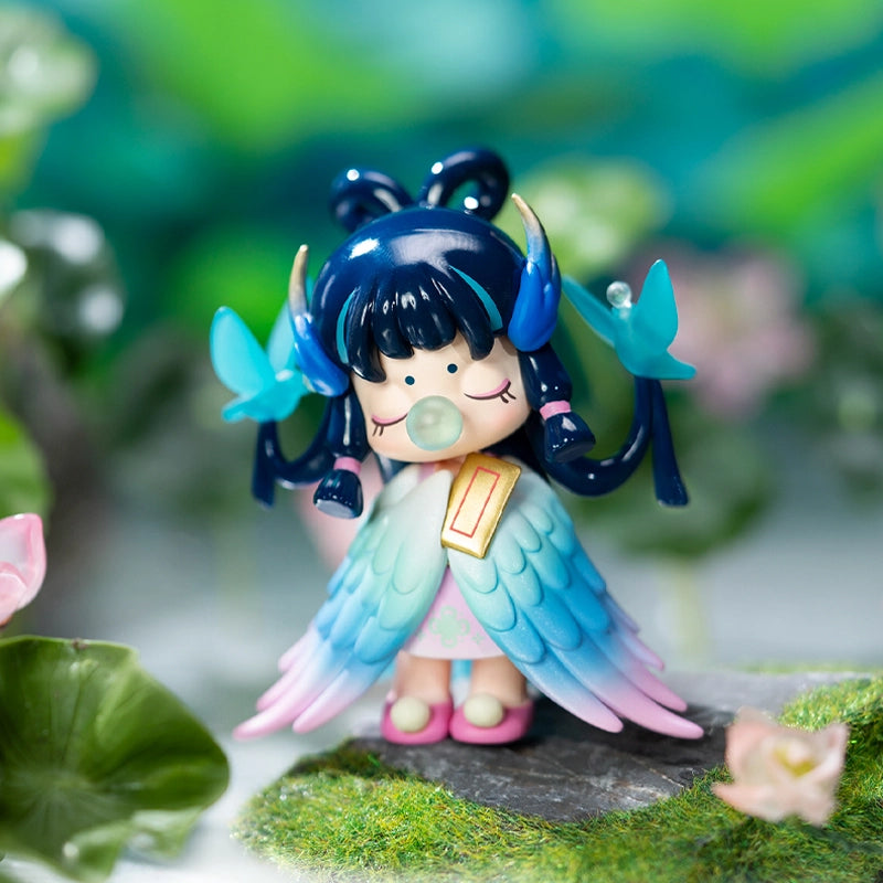 Surprise Figure Dolls: This series includes 12 different figures and 1 SECRET EDITION figure (Chang'e).&nbsp;

You will never know what you get until you open the box.

Material: PVC, Paper