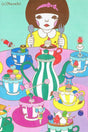 Naoshi Tea Time Postcard

These postcards are featuring striking colorful and whimsical world. Artwork made with colored sand and then scans them in high quality.