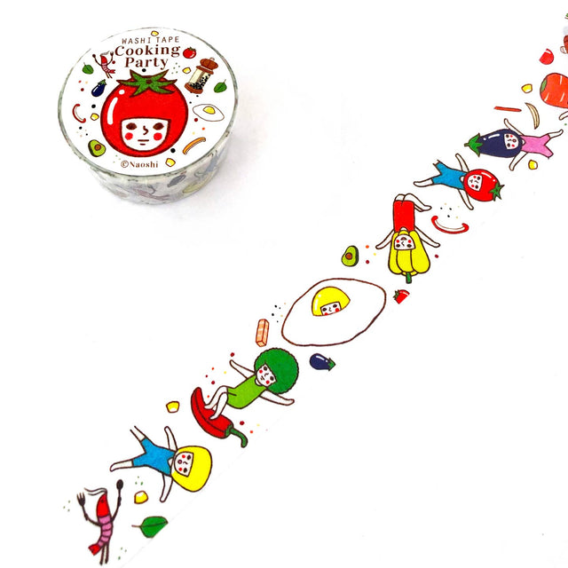 Naoshi - Cooking Party Washi Tape
