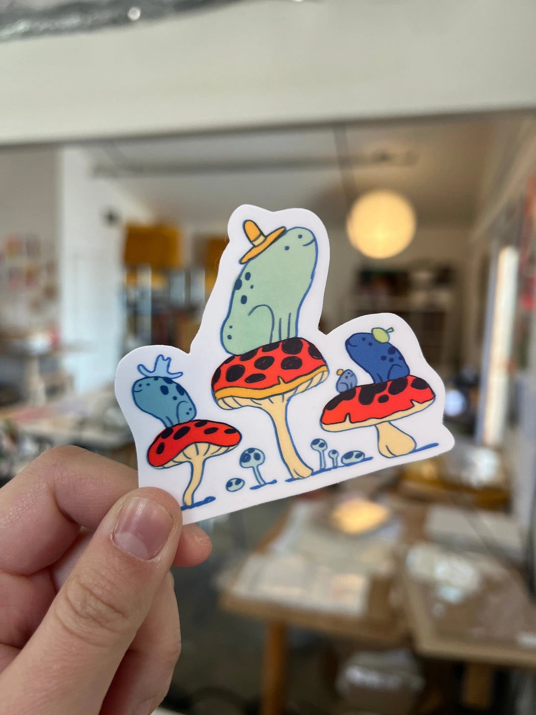 3" Froggies with hats!

These stickers are great for water bottles, laptops or notebooks! They’re durable and waterproof and the thick vinyl protects the stickers from scratching, water and sunlight.