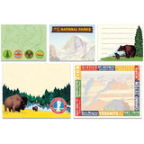 National Parks Sticky Notes Tin Cavallini & Co. (300 count)