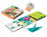 Fold 15 FUN animal origami models with this EXCITING ALL-IN-ONE block from BESTSELLING author Mari Ono, featuring a 64-page project book and 250 sheets of origami paper.

Bestselling origami expert Mari Ono has put together an awesome collection of cute critters and interesting greenery that you might see right outside your window.
 
Kids and adults alike will love to make cheerful squirrels, quirky mushrooms, bouncy frogs, sneaky foxes, and bright butterflies.
 
All 15 projects come with simple step-by-ste