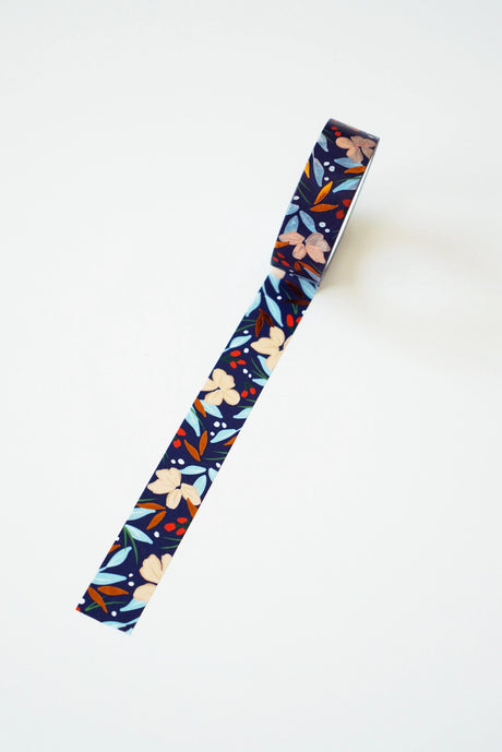 Cute, custom designed floral washi tape to add something extra to your stationery.