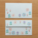 Juego de escritura de cartas Neko Hana Aiko Fukawa