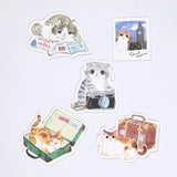 Nekorobi Travel Flake Stickers

So many cats!! These flake stickers can be used for sealing letters, decorating planners, or accessorizing your travel journal. With the theme of traveling with cats, I depicted her looking at guidebooks, helping with packing, and taking photos.

Nekorobi 5th Anniversary


Height 140×Width 63mm

5 Patterns - 20 Sheets

Crepe Paper Stickers