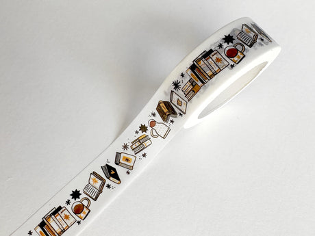 Measuring 15mm in width, this tape is the perfect accessory for any bookworm looking to add some literary flair to their crafting.
