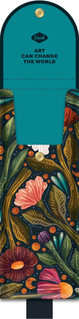 Nightsky Floral Notebook/Sketchbook Pouch