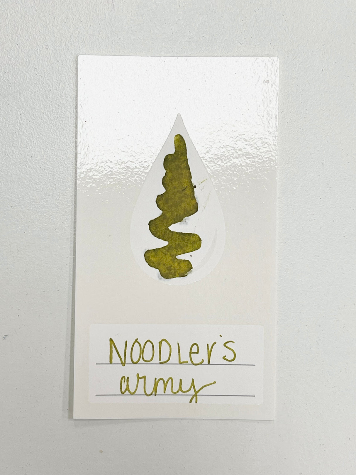 Noodler's Ink - Army Green