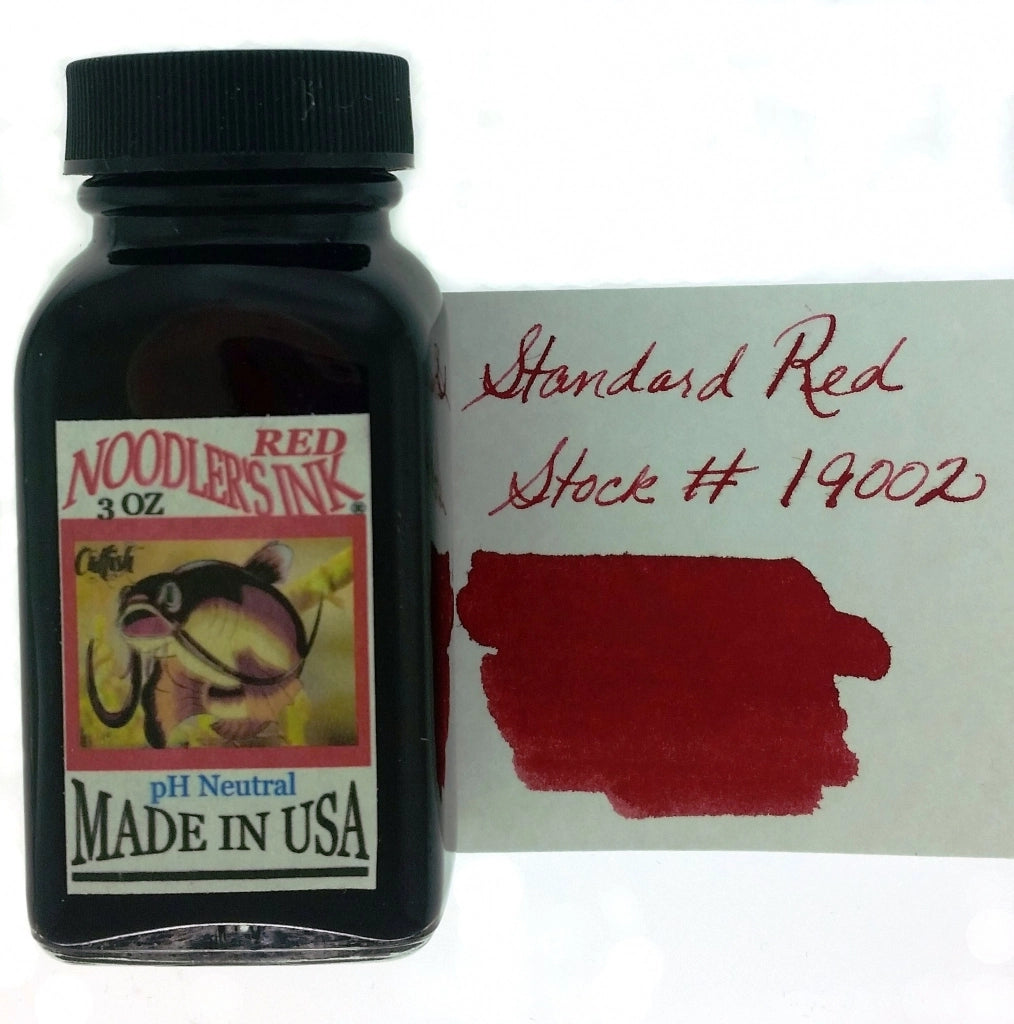 Noodler’s 3oz bottles are filled to the brim with vibrant, high-quality fountain pen ink made in the USA. Each bottle offers exceptional value and a huge range of colors—from classic blues to imaginative limited editions—crafted for writers who love creativity and expression.

3oz Bottle
Archival Ink
Forge Resistant
Water Resistant