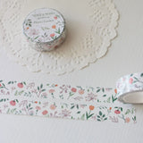 Hand drawn wildflower washi tape. Perfect for journaling and designed in the UK.

Length: 10m&nbsp;
Width: 15mm