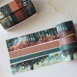 This enchanted forest washi tape gift set is designed for dreamers, storytellers, and stationery lovers who enjoy woodland walks at dusk. Featuring hand-painted watercolour forest scenes by Rebecca. Perfect for journaling and anyone who loves bringing the beauty of the British countryside into their creative projects.

30mm x 5m - Forrest
25mm x 5m with gold foil - Lanterns
5mm x 5m - Foliage
10mm x 5m - grid