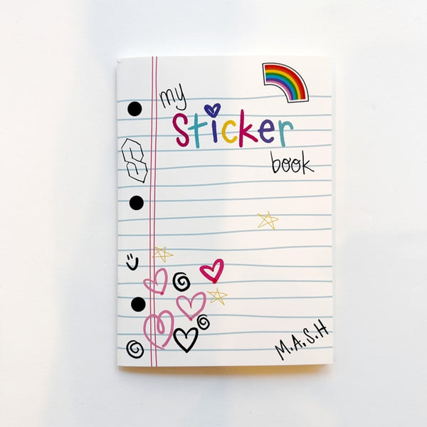 Calliope Pencil Factory Notebook Scribbles Sticker Book