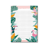 Tropical Summer Notepad A5