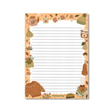 Only Happy Things Stationery - Cozy Autumn Notepad A5
